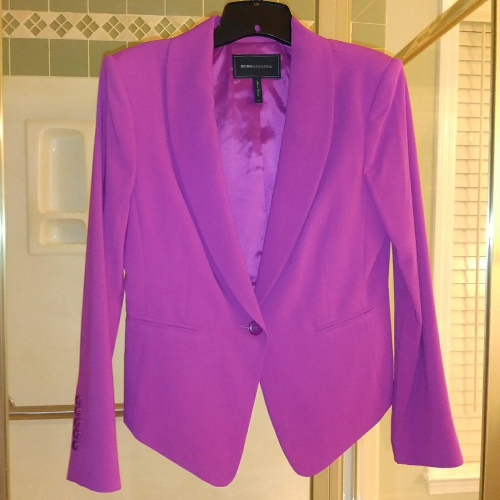 Fuschia Blazer by BCBGMaxAzaria
